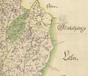 Alvsborgs county late 1600s