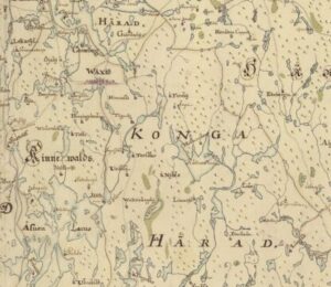 Kronoberg county late 1600s