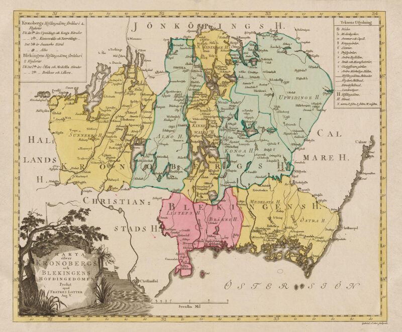 Kronoberg and Blekinge 1750
